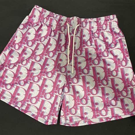 pink dior shorts|christian Dior men's pants.